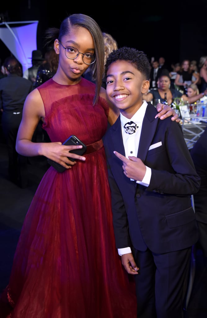Pictured: Marsai Martin and Miles Brown