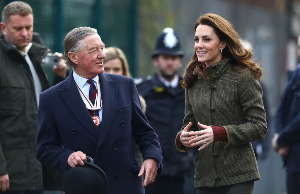 Kate Middleton Visits King Henry’s Walk Garden January 2019