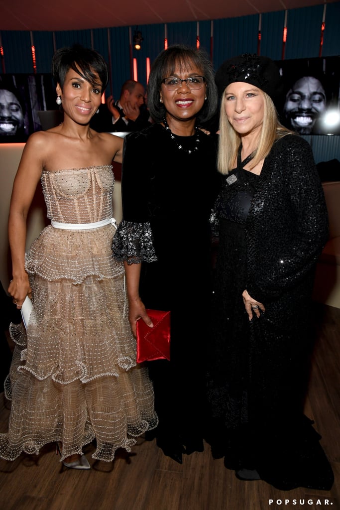 Pictured: Kerry Washington, Anita Hill, and Barbra Streisand