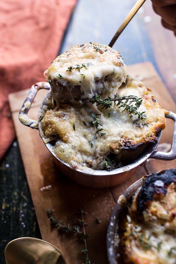 French Onion Soup With Cheesy Toast