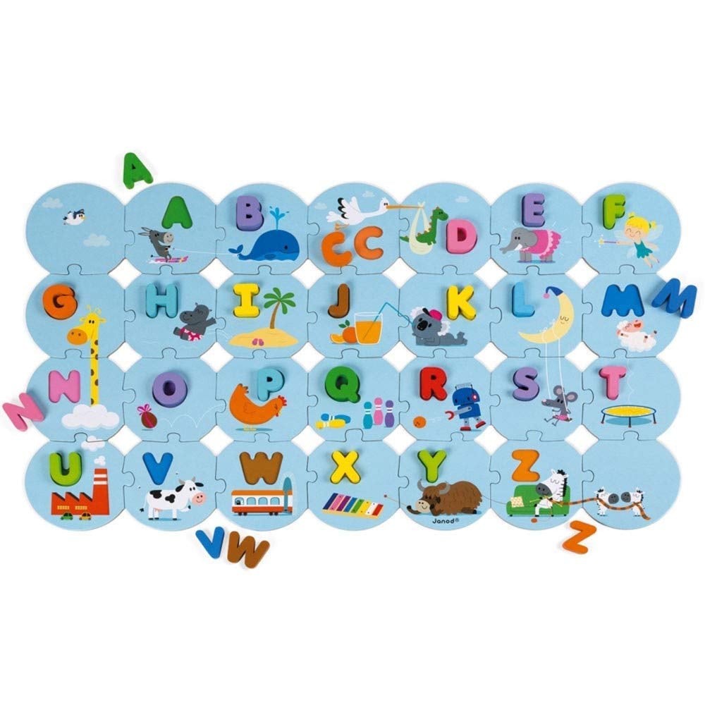 Janod 3D Alphabet Puzzle | New Toys Coming Out in 2018 | POPSUGAR