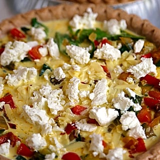 Vegetarian Mediterranean Quiche