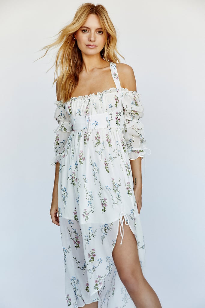 For Love & Lemons Nicola Midi Dress