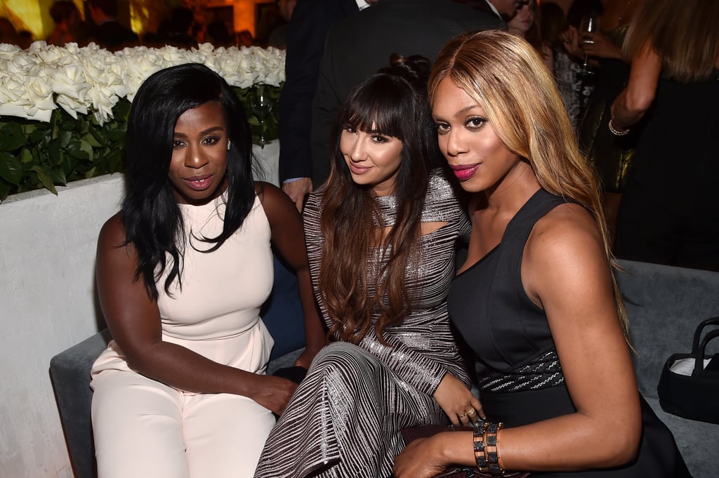 Uzo Aduba, Laverne Cox, and Jackie Cruz