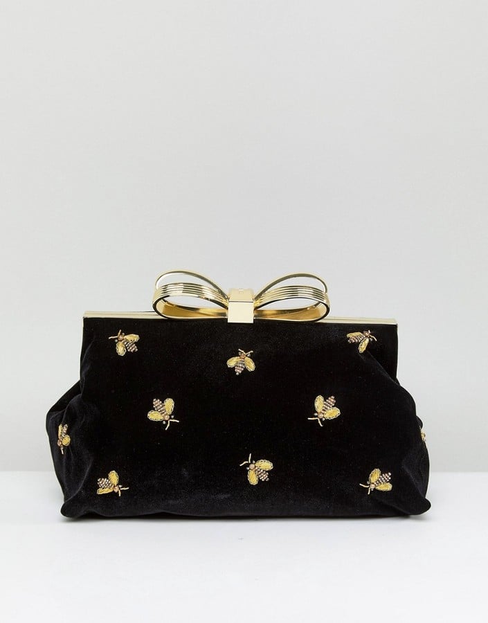 Ted Baker Bee Embellished Clutch Bag