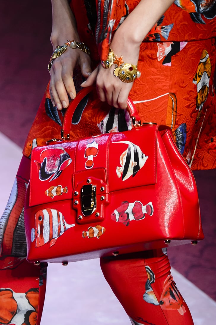 Red: Dolce & Gabbana | Spring 2018 Bag Trends | POPSUGAR Fashion Photo 75