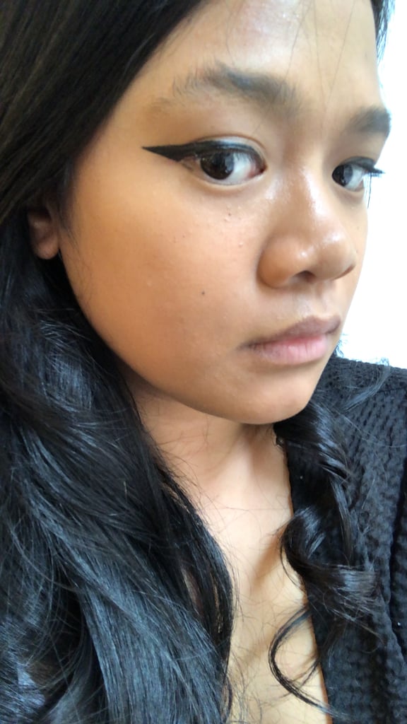 Before Applying Milk Kush Fiber Brow Gel in Herb