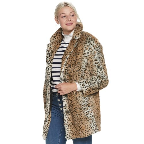 POPSUGAR Faux-Fur Coat