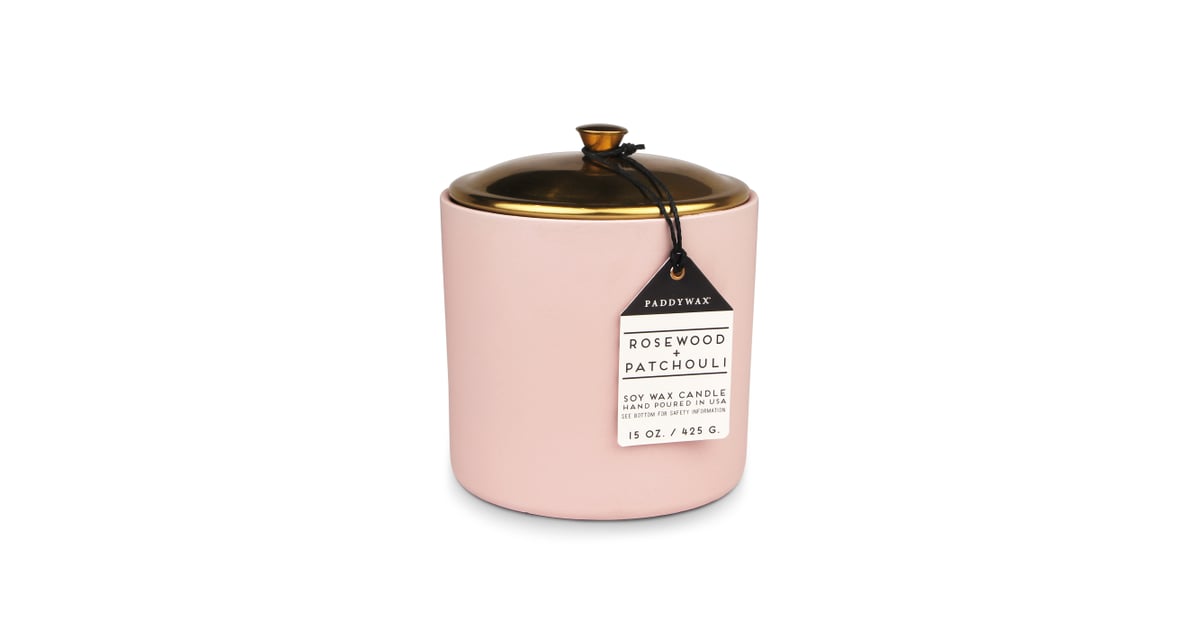 Paddywax Hygge Candle in Rosewood + Patchouli Best Beauty Gifts Under
