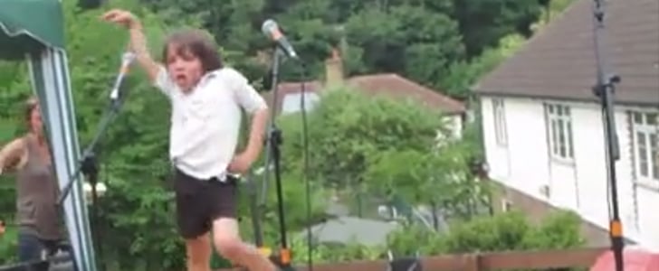 Little Boy Dances to Lady Gaga