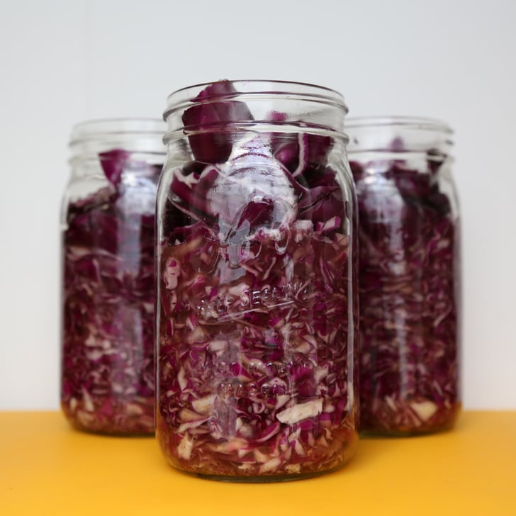 Gingery Red Cabbage Sauerkraut Gifts in Mason Jars POPSUGAR Food