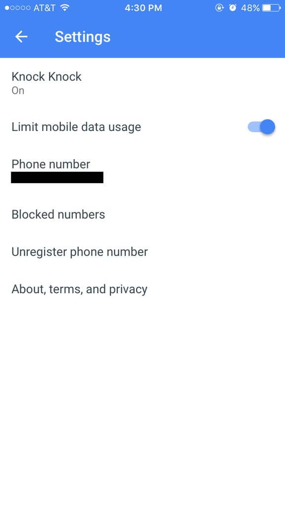 Access your settings to adjust how you want to use Duo.
