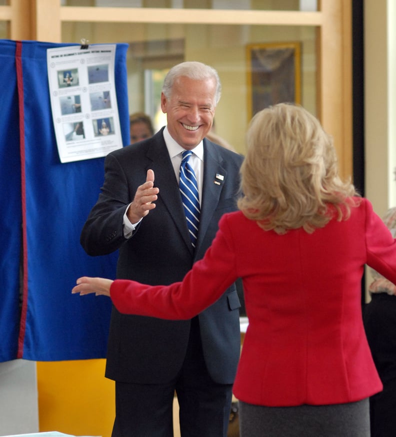 Joe and Jill Biden in 2008