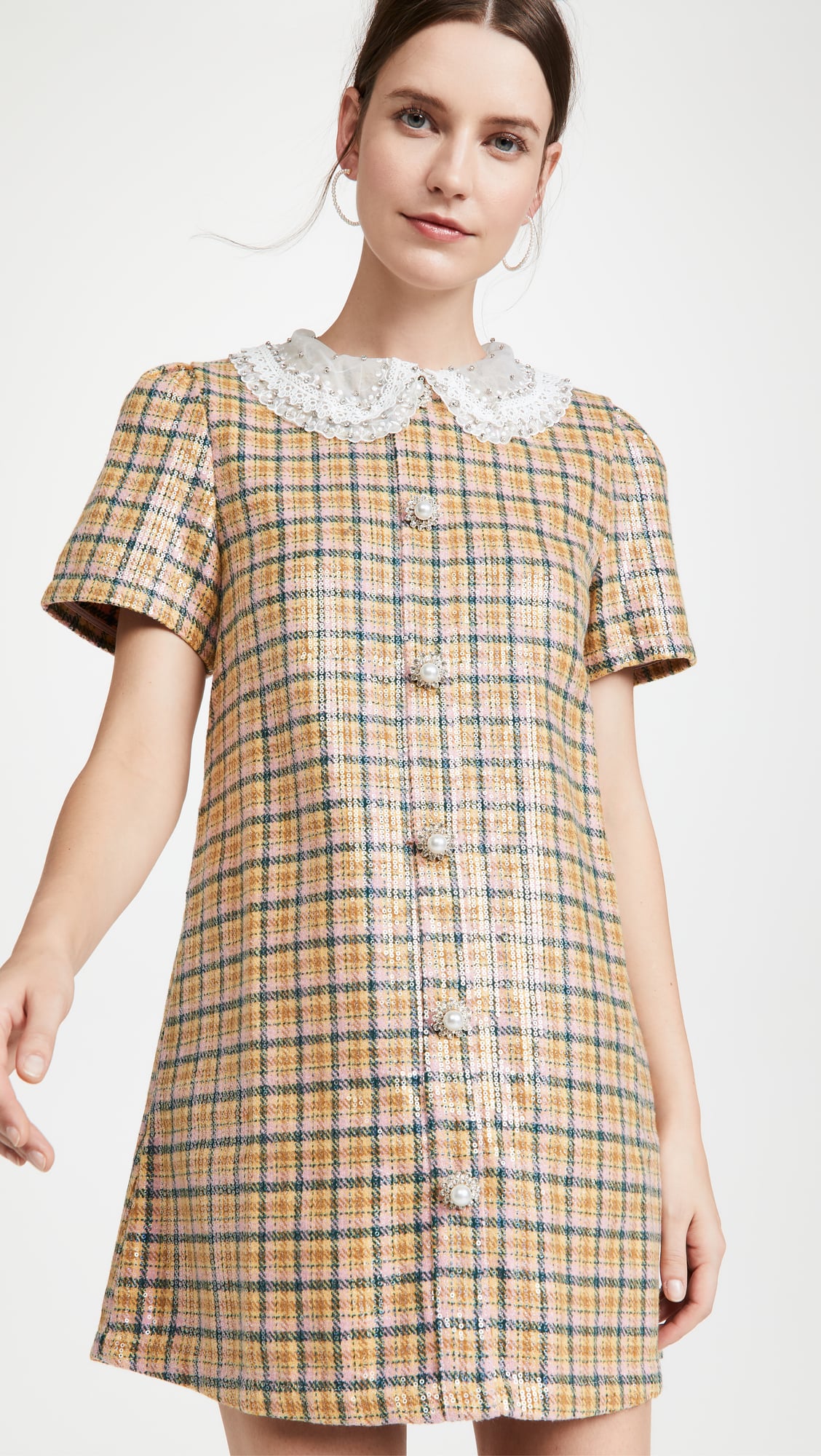 A Little Shimmer Sister Jane Heather Sequin Tweed Dress Your
