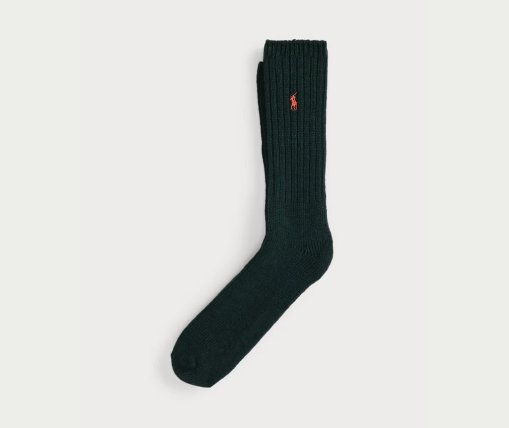 Polo Ralph Lauren Ribbed Wool-Blend Boot Socks
