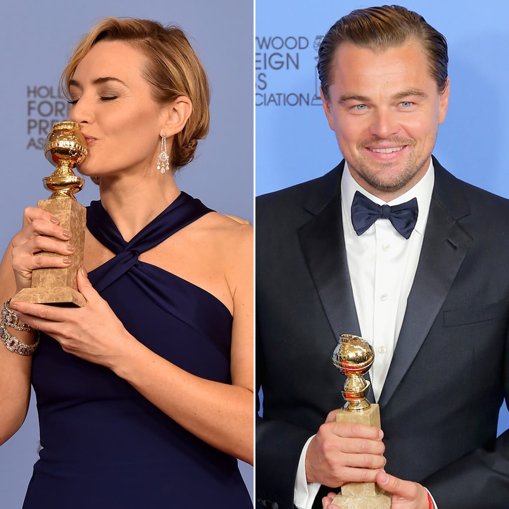 When they posed with their awards like, "Sorry we're winners, we can't help it."
