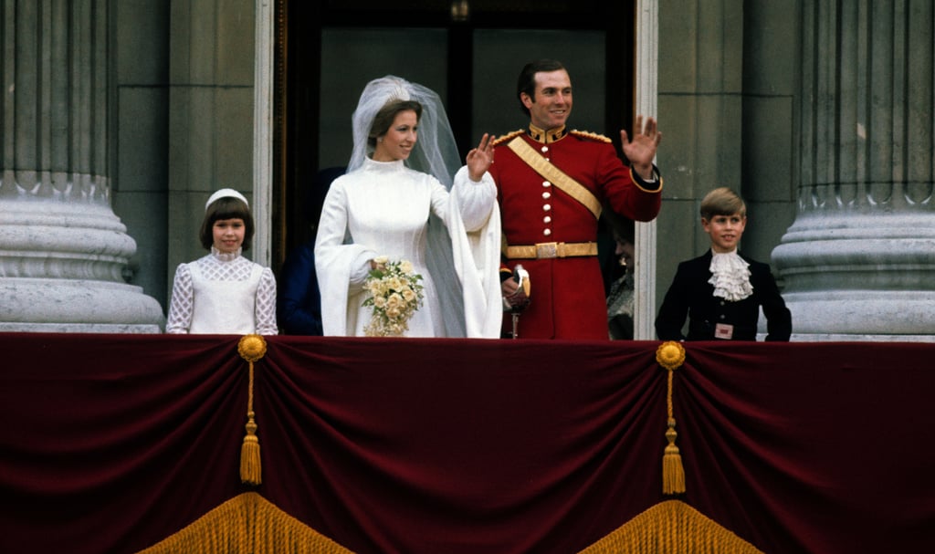 Princess Anne and Mark Phillips
The Bride: Princess Anne, Queen Elizabeth's only daughter.
The Groom: Mark Phillips, an Olympic horseman and successful military man.
When: Nov. 14, 1973. They had two children, Peter and Zara, and divorced in 1992.
Where: Westminster Abbey.