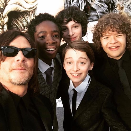 Stranger Things Instagrams at Critics' Choice Awards 2017