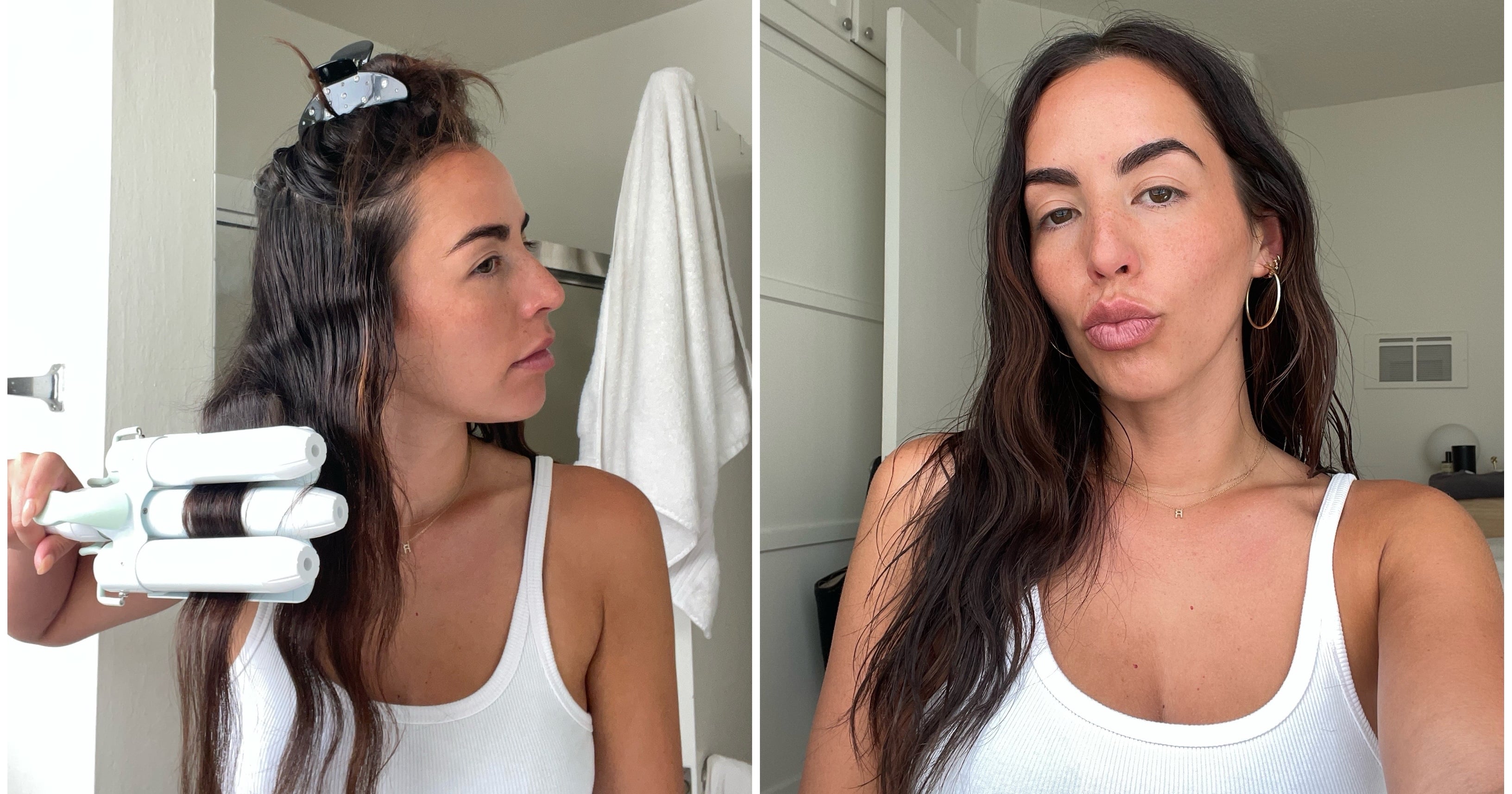 I Recreated Kim Kardashian’s Wet Hair Look With Tips From Her Stylist