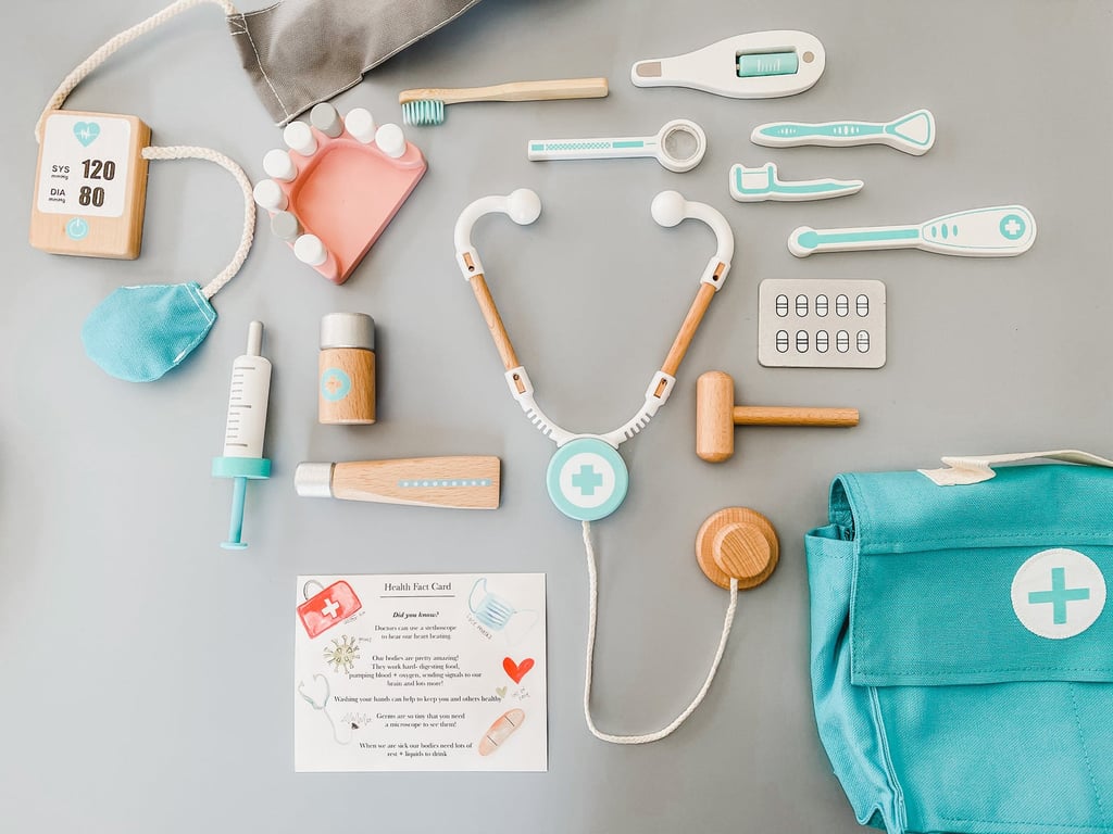 Little Play Kit Wooden Montessori Doctors Play Kit 25 of the Best