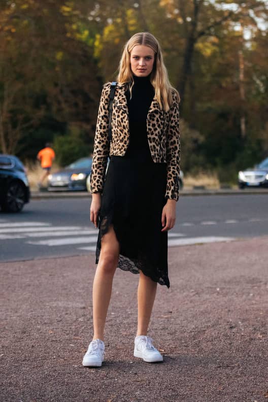 Dress and hotsell trainers 2019