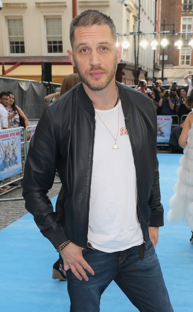 Tom Hardy and Charlotte Riley Swimming With Men Premiere
