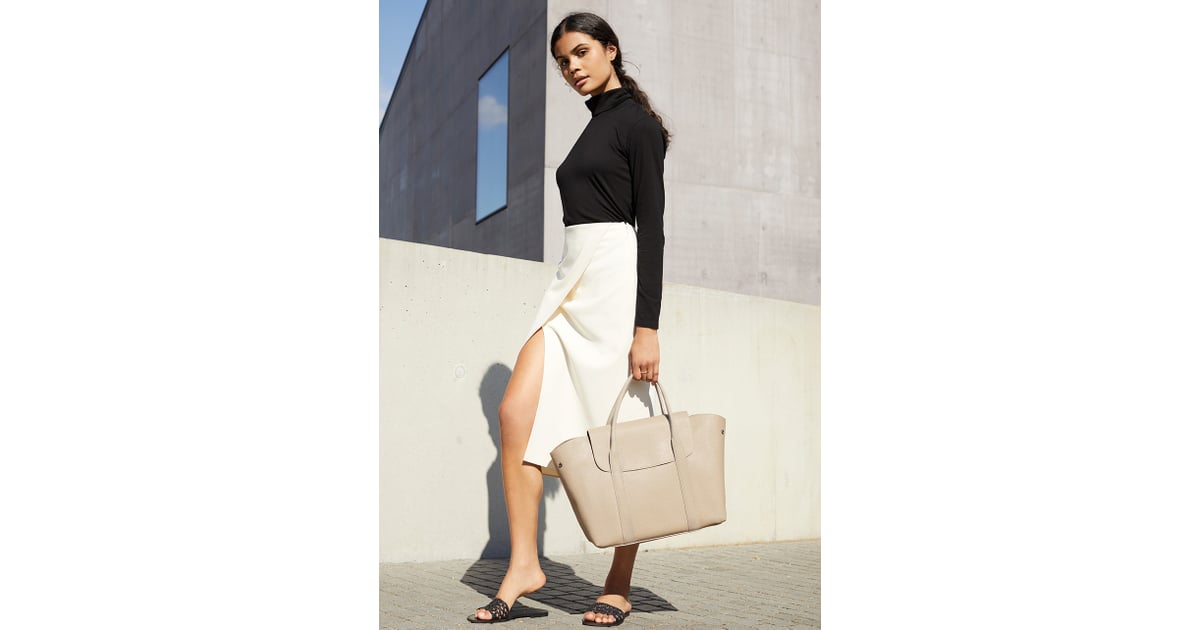 Cuyana Trapeze Satchel The Best and Most Stylish Work Bags For Women 2019 POPSUGAR Fashion