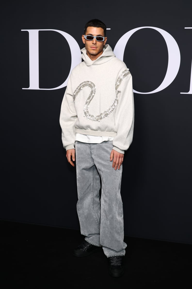 BTS star Jimin attends the Dior Homme Menswear Fall-Winter fashion