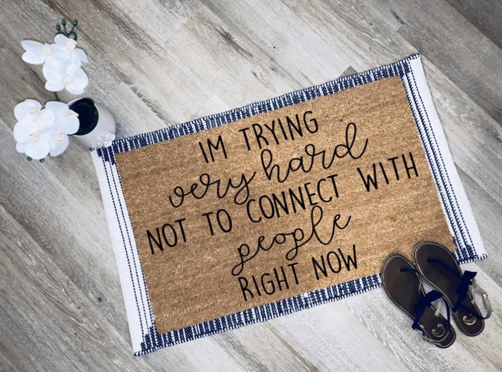 Schitts Creek David Rose Doormat Schitt's Creek Door Mats POPSUGAR
