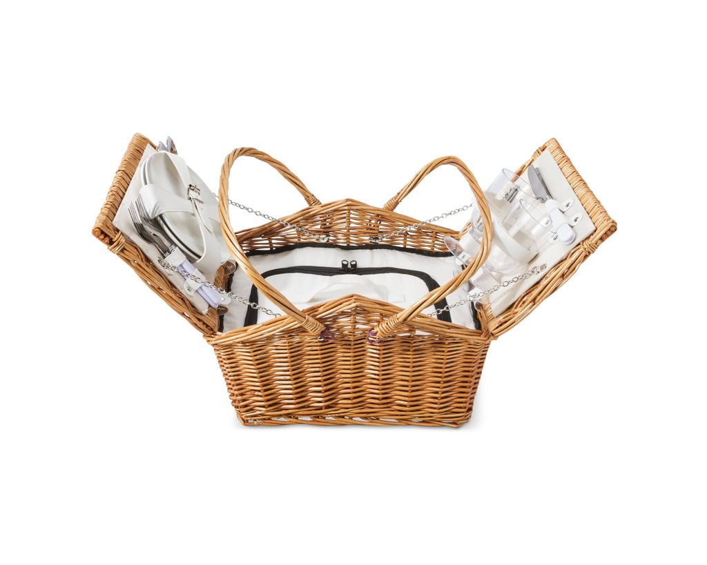 Large Picnic Basket 12-Piece Set ($50)