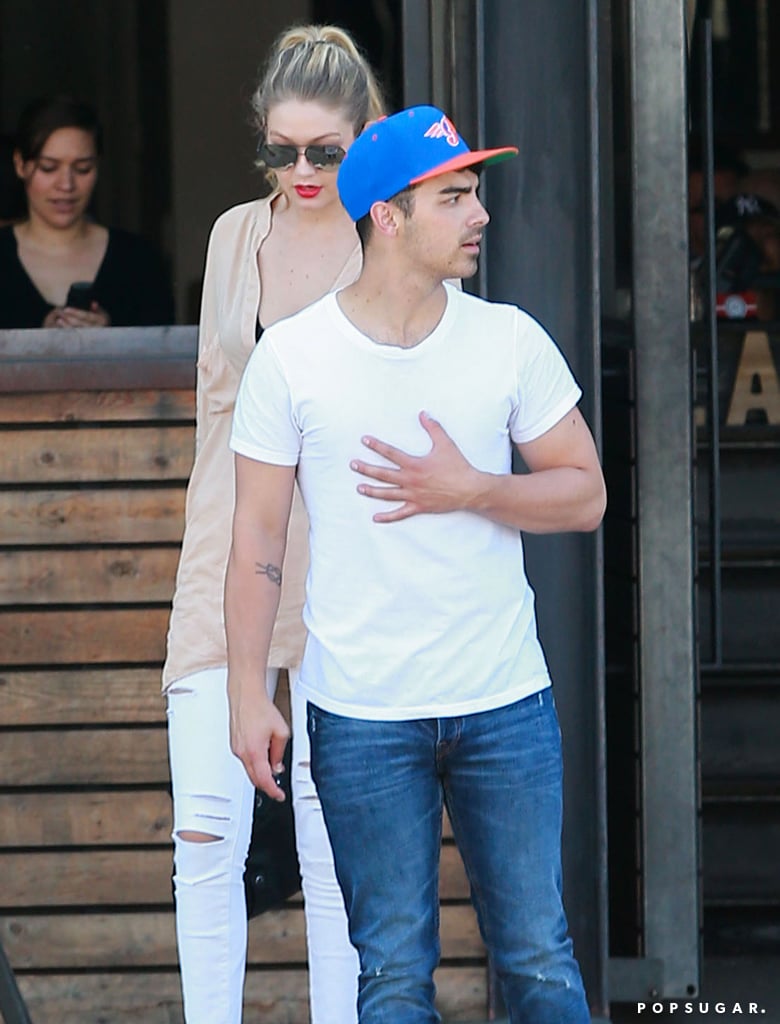 Taylor Swift and Calvin Harris After Jaime King Baby Shower