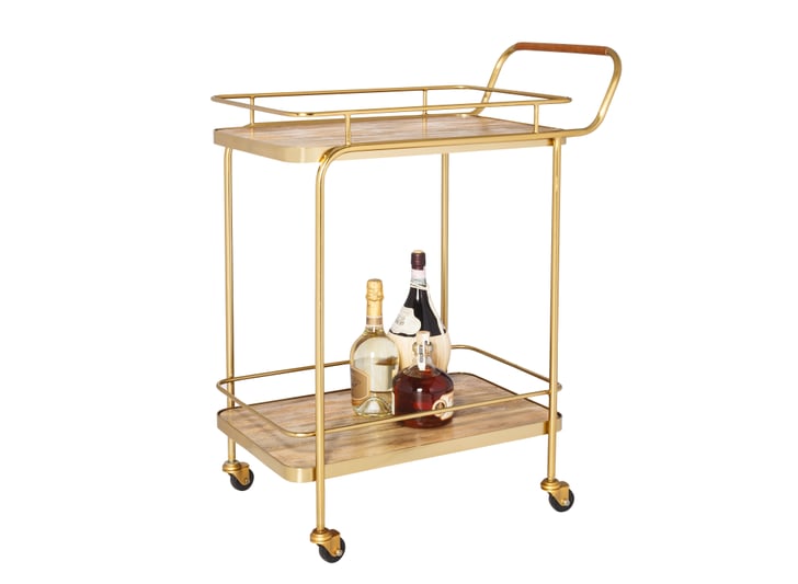 Gold Bar Cart With Leather Handle (130) Target's New Threshold Fall