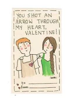 Hunger Games Valentine