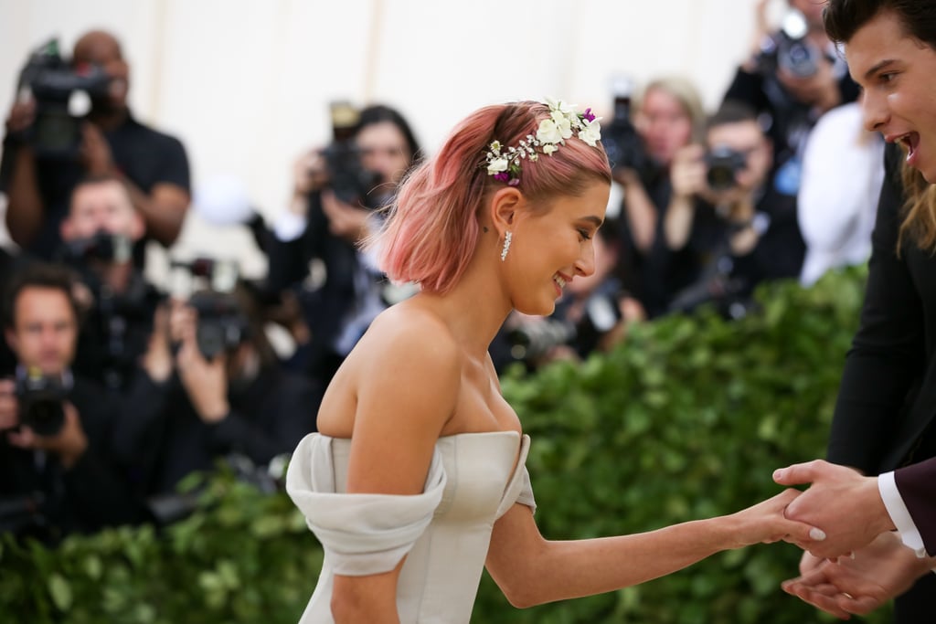 Pictured: Hailey Baldwin and Shawn Mendes