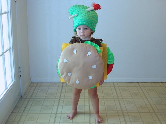 Baby Cheeseburger Costume
