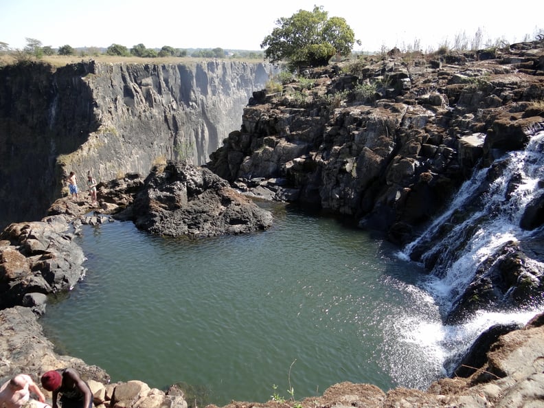 Swim in Devil's Pool in Africa