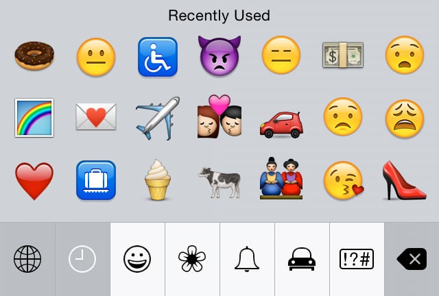 "This feels embarrassing. I swear I never used that weird love letter emoji, but I definitely used the doughnut. I don't remember why, but it was probably because I wanted a doughnut."
— Maggie Pehanick, Entertainment assistant editor