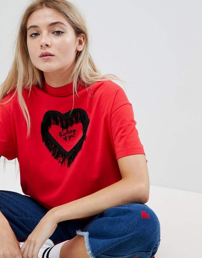 Lazy Oaf Valentines Not Thinking Oversize T-Shirt