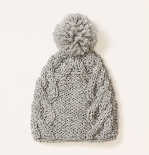 Loft Cable Pom Pom Hat