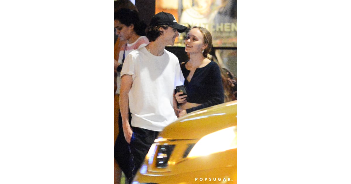 Timothée Chalamet And Lily Rose Depp Out In Nyc Pictures Popsugar