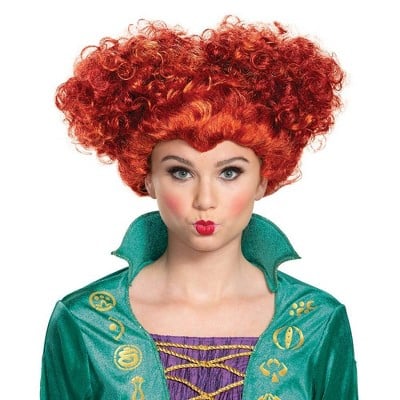 Adult Deluxe Disney Hocus Pocus Winifred Sanderson Halloween Wig