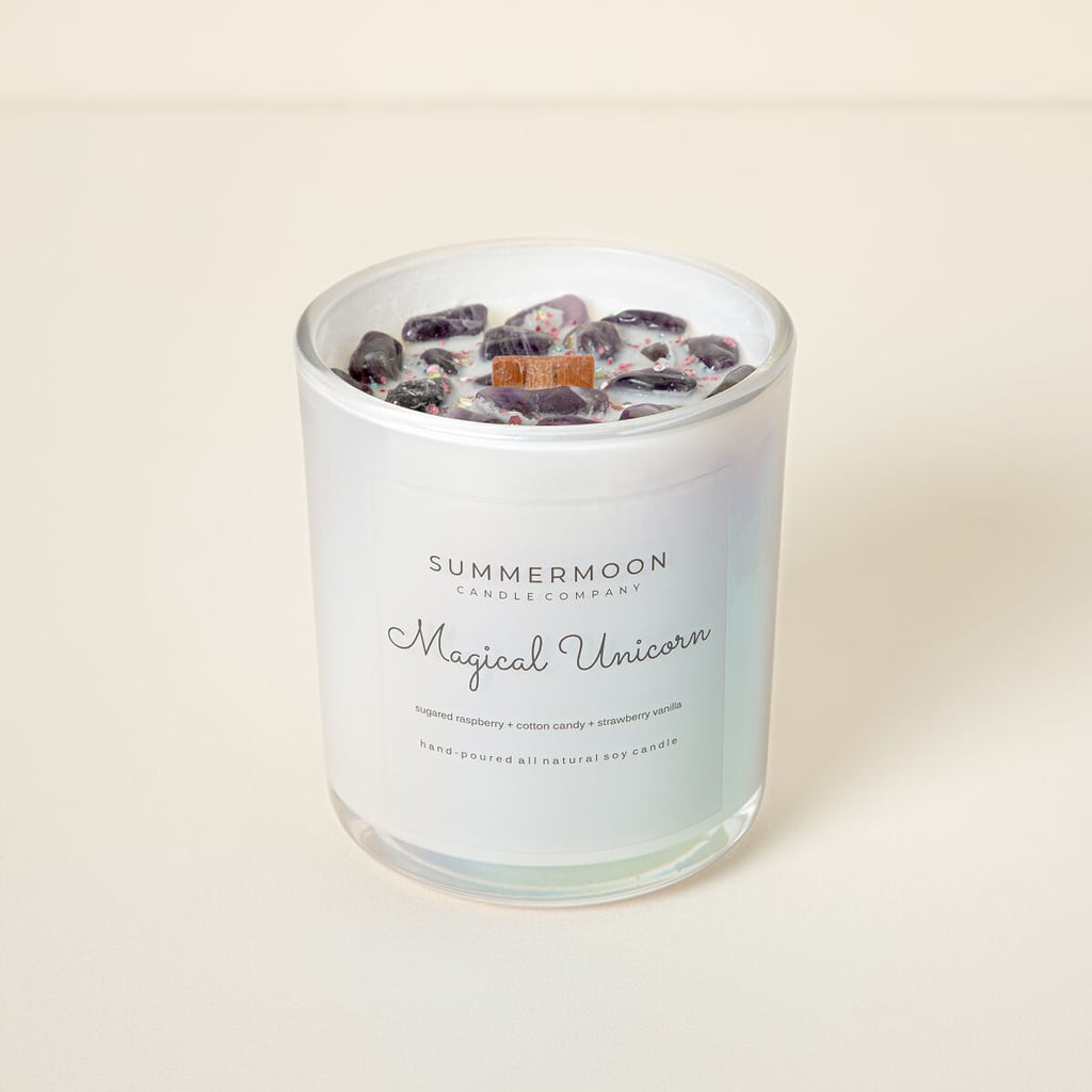 A Whimsical Experience: Enchanted Crystal Candle