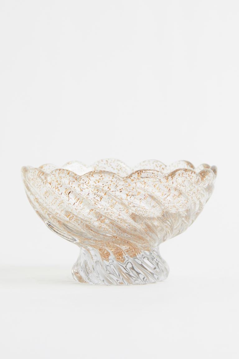 A Pretty Bowl: H&M Decorative Glitter-infused Bowl