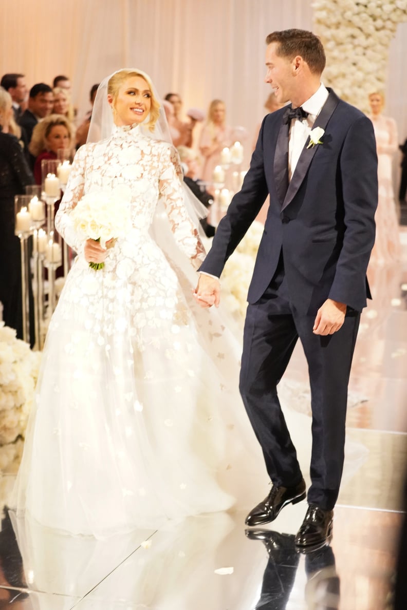 Paris Hilton's Oscar de la Renta Wedding Dress