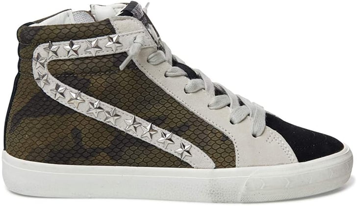 vintage havana celia leather sneakers