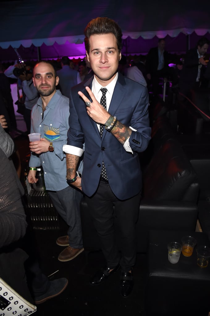 Ryan Cabrera made an appearance at the Maxim party.