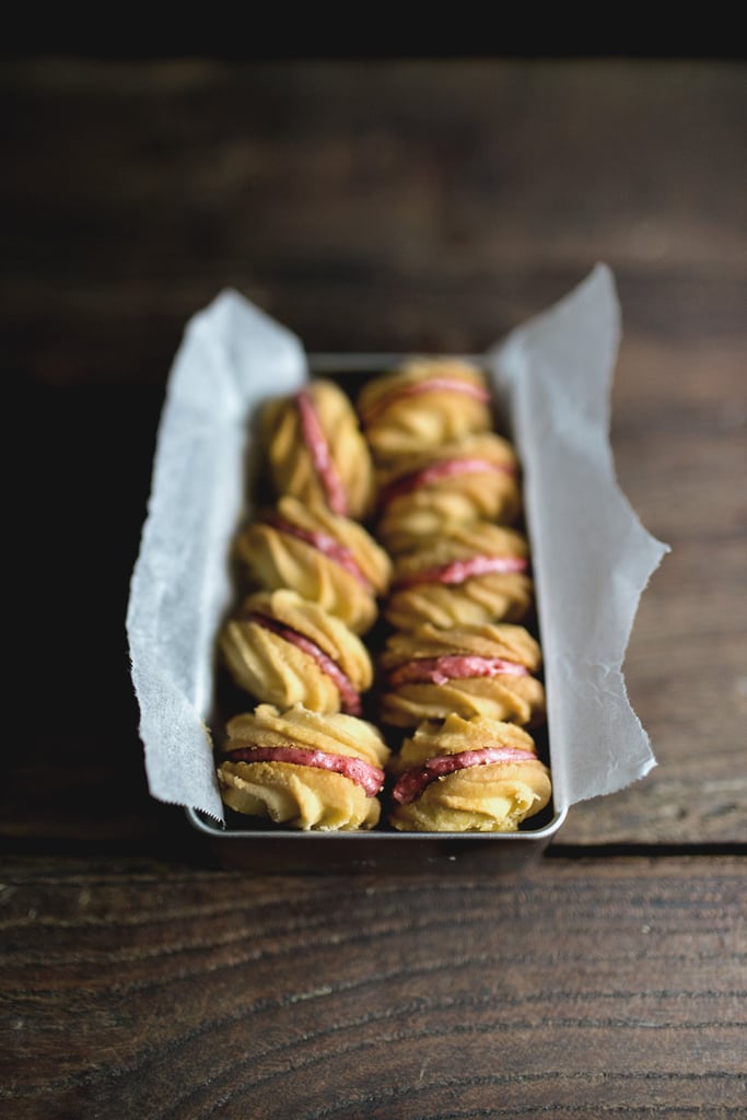 Cranberry Viennese Sandwich Creams