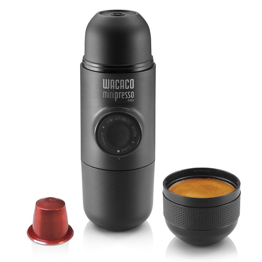 A Portable Espresso Maker: Wacaco Nanopresso Portable Espresso Machine