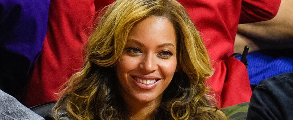 Beyonce Knowles Blond Highlights 2015