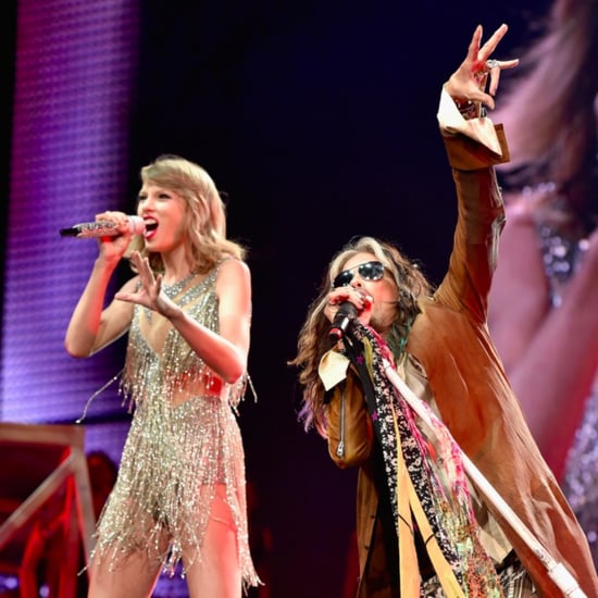 Steven Tyler on Stage With Taylor Swift